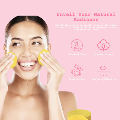 Turmeric Acid Cleaning Pads