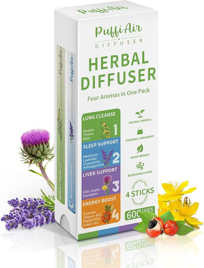 4 IN 1 - PuffiAir Herbal Diffuser